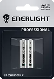Акумулятор Enerlight Professional AAA / HR03 800mAh NiMh 2шт (30310102) 1.2 V