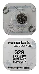 Батарейки Renata R329 1шт. 1.55 V