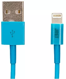 Кабель USB JUST Simple Lightning USB Cable Blue (LGTNG-SMP10-BLUE)