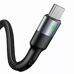 Кабель USB Usams U26 micro USB Cable Black (US-SJ312)