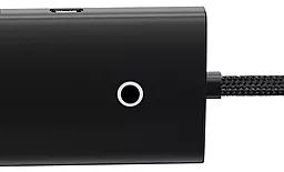 Мультипортовый USB Type-C хаб Baseus Lite 4-in-1 black (WKQX030301) - миниатюра 4