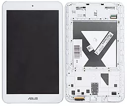 Дисплей для планшета Asus MeMO Pad HD 8 ME180A K00L + Touchscreen with frame White