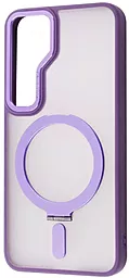 Чехол Wave Attraction Case with MagSafe для Samsung Galaxy S24 Purple