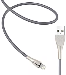 Кабель USB Awei CL-15 1.2M Lightning Cable Grey - миниатюра 3