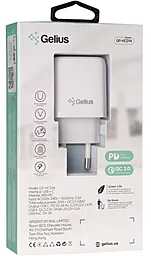 Сетевое зарядное устройство с быстрой зарядкой Gelius Pro X-Duo GP-HC014 20W PD+QC3.0 USB-A+C White - миниатюра 5