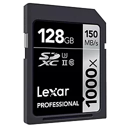Карта памяти Lexar SDXC 128GB Professional Class 10 UHS-II U3 (LSD128CRBEU1000) - миниатюра 2