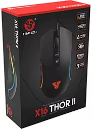 Компьютерная мышка Fantech Thor II X16 Black - миниатюра 6