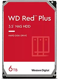 Жорсткий диск WD Red Plus 3.5" 6TB SATA/256MB (WD60EFPX)