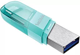Флешка SanDisk 128 GB iXpand Flip Ice Mint (SDIX90N-128G-GN6NJ) - миниатюра 3
