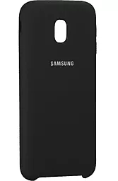 Чехол Silicone Case для Samsung Galaxy J3 2017 (J330) Black
