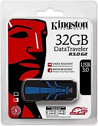 Флешка Kingston DT R3.0 G2 32GB USB 3.0 (DTR30G2/32GB) - миниатюра 5