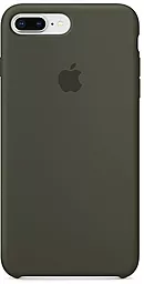 Чехол Apple Silicone Case PB для Apple iPhone 7 Plus, iPhone 8 Plus  Dark Olive