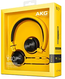 Наушники Akg Y40 Yellow (Y40YEL) - миниатюра 6