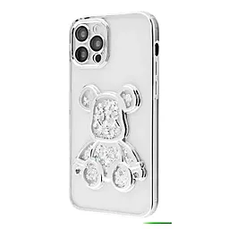 Чехол Shining Bear Case для Apple iPhone XR Silver