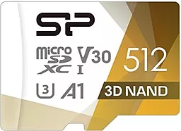 Карта памяти Silicon Power Superior Pro Color 512GB microSDXC UHS-1 U3 + SD-адаптер (SP512GBSTXDU3V20AB) - миниатюра 2