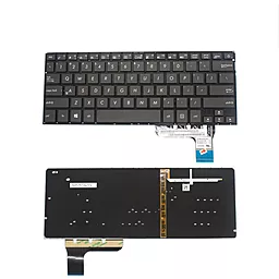Клавиатура для ноутбука Asus UX303LB U303UB с подсветкой	 Brown