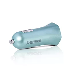 Автомобільний зарядний пристрій Remax Car Charger (2.4A, 1USB) Blue (RMX-RCC-242BL) - мініатюра 2