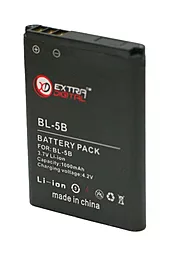 Усиленный аккумулятор Nokia BL-5B / BMN6272 (1000 mAh) ExtraDigital - миниатюра 2