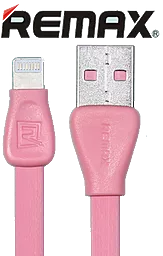 USB Кабель Remax Martin Lightning Cable Pink (RC-028i)