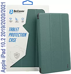 Чехол для планшета BeCover Smart Case для Apple iPad 10.2" 7 (2019), 8 (2020), 9 (2021)  Dark Green (707963)