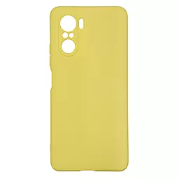 Чехол ArmorStandart ICON Case для Xiaomi Mi 11i, Poco F3 Camera cover Yellow (ARM59018)
