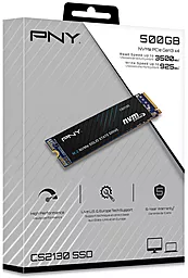 SSD Накопитель PNY CS2130 500GB M.2 2280 (M280CS2130-500-RB) - миниатюра 2