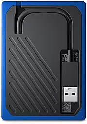 SSD Накопитель Western Digital My Passport Go 1 TB (WDBMCG0010BBT-WESN) Blue - миниатюра 5