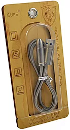 Кабель USB GUKE USB 3.0 iPhone 5/6 Bullet - миниатюра 3