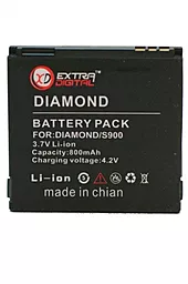 Аккумулятор HTC Touch Diamond P3700 / DIAM160 / BA S270 / DV00DV6080 (800 mAh) ExtraDigital - миниатюра 2