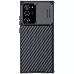 Чехол Nillkin Camshield (шторка на камеру) для Samsung Galaxy Note 20 Ultra  Черный / Black