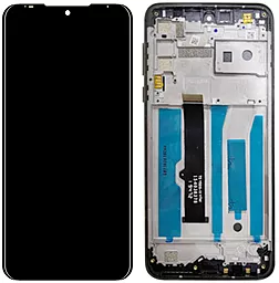 Дисплей Motorola Moto G8 Play (XT2015, XT2015-2) с тачскрином и рамкой, Black