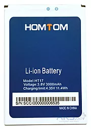 Аккумулятор Homtom HT17 / HT17 Pro (3000 mAh) 12 мес. гарантии