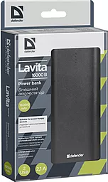Повербанк Defender Lavita 16000 mAh Black (83618) - миниатюра 3