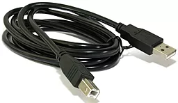Шлейф (Кабель) ExtraDigital Hi-Speed USB-A to USB-B 30AWG 1.8м Black (KBU1620)