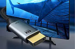 Видеокабель CABLETIME USB Type-C - DisplayPort v1.2 4k 60hz 1m black (CC20H) - миниатюра 7