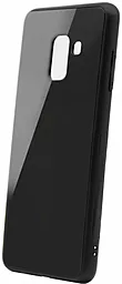 Чохол Intaleo Real Glass Samsung A530 Galaxy A8 2018 Black (1283126484179)