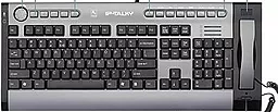 Клавиатура A4Tech KIP-800-R Black/silver - миниатюра 3