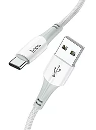 Кабель USB Hoco X70 Ferry USB 3A Type-C Cable White