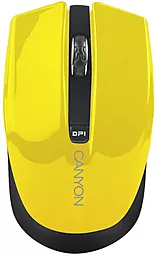 Компьютерная мышка Canyon CNS-CMSW5Y USB Yellow