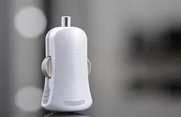 Автомобильное зарядное устройство Miracase USB car charger 2100Mah (MACC812) White - миниатюра 2