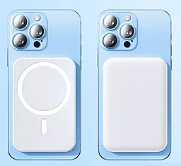 Повербанк Apple MagSafe Copy 1460mah 20W White - миниатюра 3