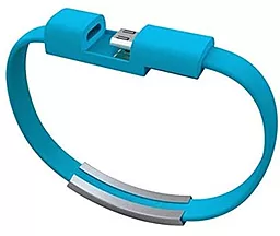 Кабель USB ExtraDigital 0.2M micro USB Cable Blue (KBU1784)