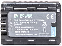 Аккумулятор для видеокамеры Panasonic VW-VBK180 (1700 mAh) DV00DV1291 PowerPlant - миниатюра 2