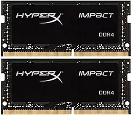 Оперативная память для ноутбука Kingston HyperX Impact Fury SoDIMM DDR4 32GB (2x16GB) 2933 MHz (HX429S17IBK2/32)