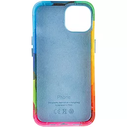 Кожаный чехол Colour Splash для Apple iPhone 11 Pro (5.8") Red / Blue - миниатюра 2