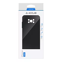 Чехол ACCLAB SoftShell для Xiaomi Poco X3 Black - миниатюра 2