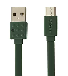 Кабель USB Remax Proda Lego USB Type-C Dark Green (PC-01a)