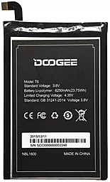 Аккумулятор DOOGEE T6 (6250 mAh) 12 мес. гарантии
