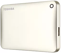 Зовнішній жорсткий диск Toshiba Canvio Connect II Satin Gold 3TB (HDTC830EC3CA) - мініатюра 2