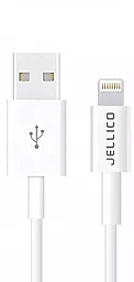 Кабель USB Jellico QS-07 Lightning Cable 1m White